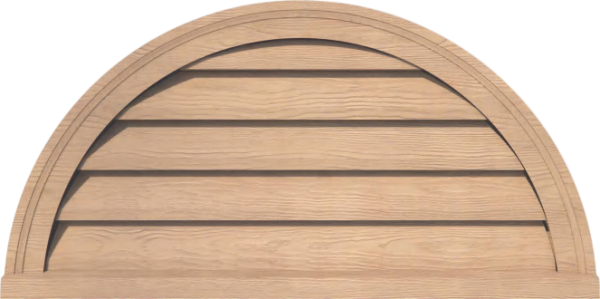 Half Round Louvers