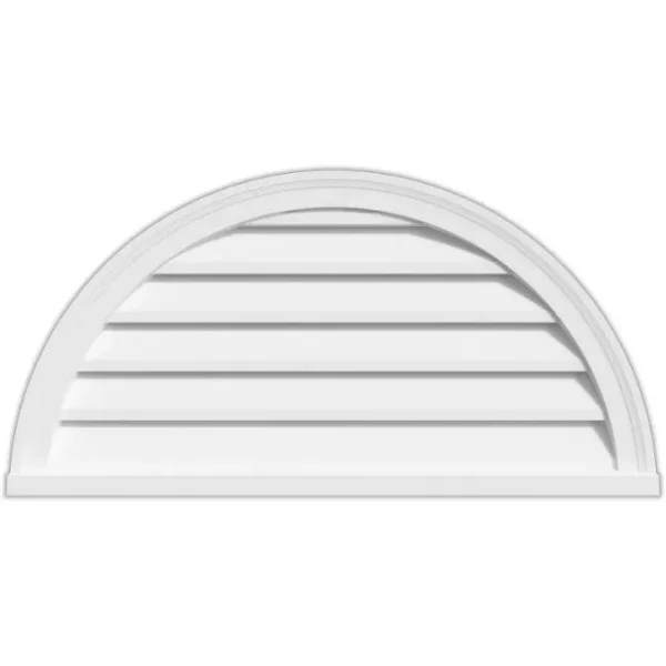 Half Round Louvers