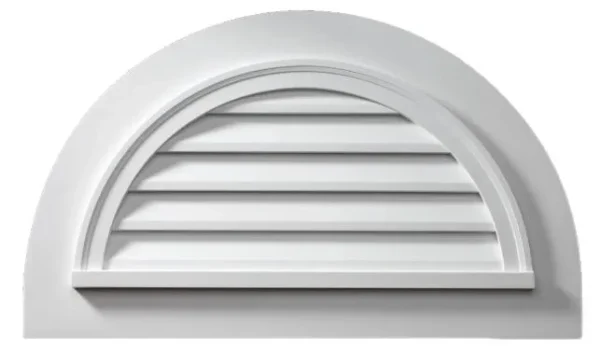 Half-Round Louver