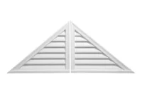 Two-Piece Triangle Louver